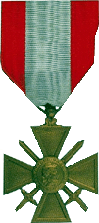 Croix de Guerre TOE