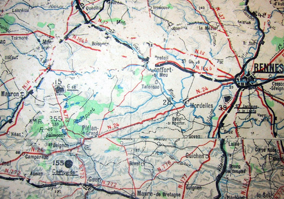 carte aerienne