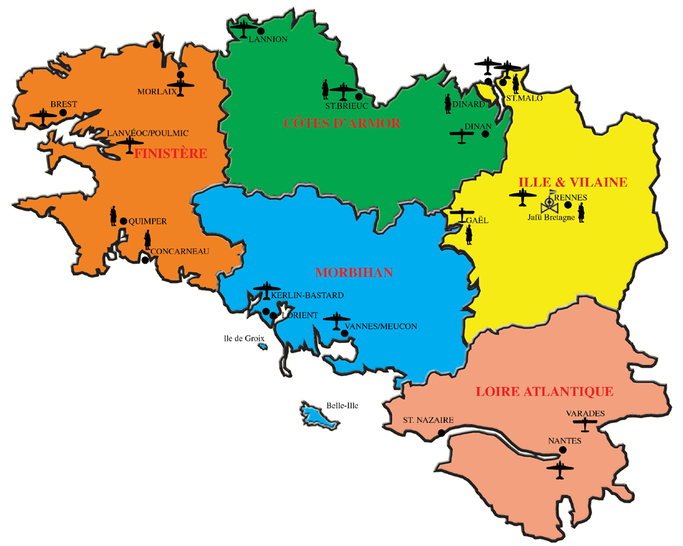 carte terrains aviation